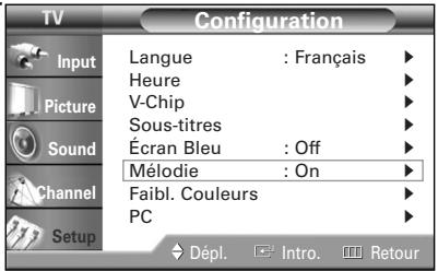 SAMSUNG HL-R4664W - Mélodie de marche/arrêt - 3