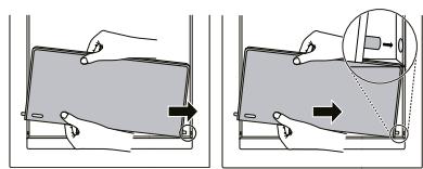 LG GML9331SC - Remise de la mini-table - 1