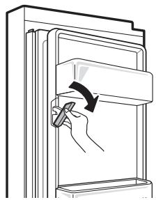 LG GML9331SC - Retrait du bac de stockage de glaçons - 1