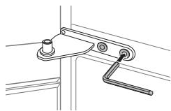 LG GML9331SC - Retrait de la porte du congélateur - 1