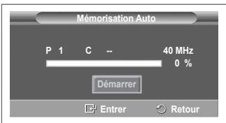 SAMSUNG PS50A470P1 - Mémorisation automatique des canaux - 3