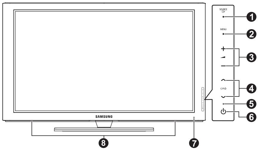 SAMSUNG PS50A470P1 - Panneau avant (ou latéral) - 1