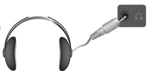 SAMSUNG PS50A470P1 - Branchement du casque (vendu séparation) - 1