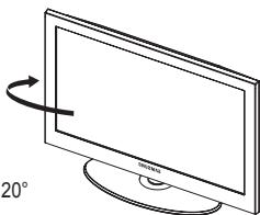SAMSUNG PS50A470P1 - Utilisation de la base-support - 3