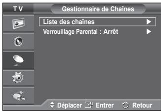 SAMSUNG PS50A470P1 - Ajout/verrouillage de canaux - 2