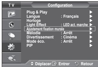 SAMSUNG PS50A470P1 - Mémorisation de la position - 1