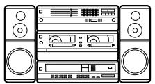 SAMSUNG SP-43W6HE - Branchement de la sortie audio - 3