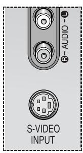 SAMSUNG SP-43W6HE - Branchement de l'entrée S-Vidéo - 1