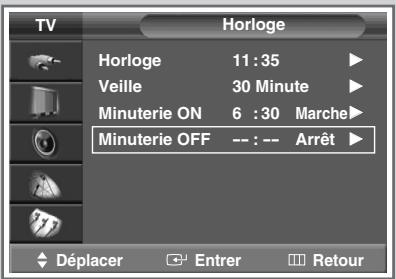 SAMSUNG SP-43W6HE - Mise en marche et arrêt automatiques de votre téléviseur - 4