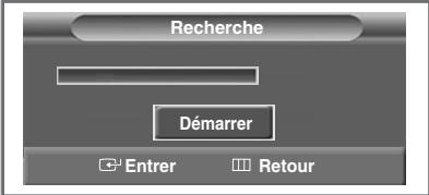 SAMSUNG SP-43W6HE - Mémorisation automatique des canaux - 4