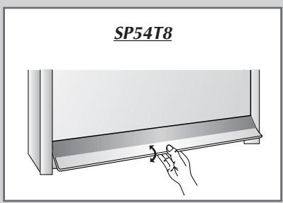 SAMSUNG SP-43W6HE - Utilisation d'un compartiment pour périphérique (en fonction du modèle) - 1