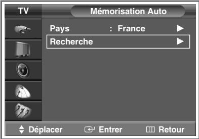 SAMSUNG SP-43W6HE - Mémorisation automatique des canaux - 3