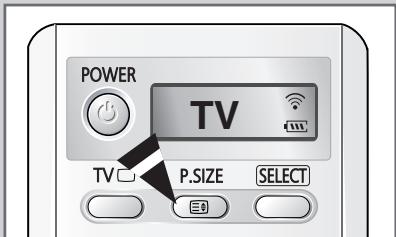 SAMSUNG SP-43W6HE - Sélection de la taille de l'image (Modèle 4:3) - 12