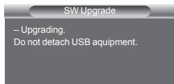 SAMSUNG LE37A550 - Exécution du fichier de mise à niveau logicielle. - 3