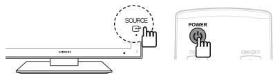 SAMSUNG LE46A786R2F - Exécution du fichier de mise à niveau logicielle. - 1