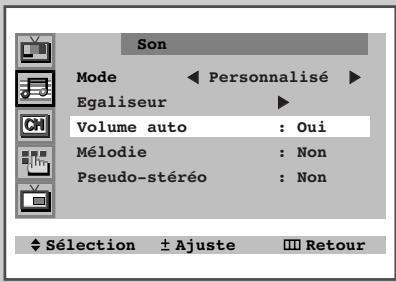 SAMSUNG CS-29Z4HP - Appuyez sur la touche MENU. - 4