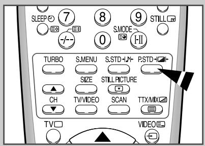 SAMSUNG CS-29Z4HP - Changez le standard de l'image - 3
