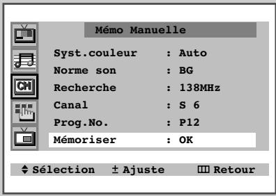 SAMSUNG CS-29Z4HP - Si vous ne connaissiez pas le numero des chaînes... - 4