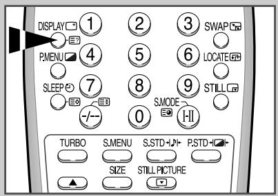 SAMSUNG CS-29Z4HP - Réglez et affichez l'heure - 3