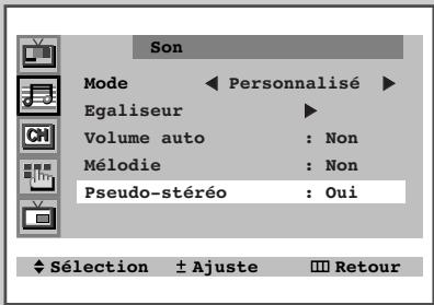 SAMSUNG CS-29Z4HP - Appuyez sur la touche MENU. - 6