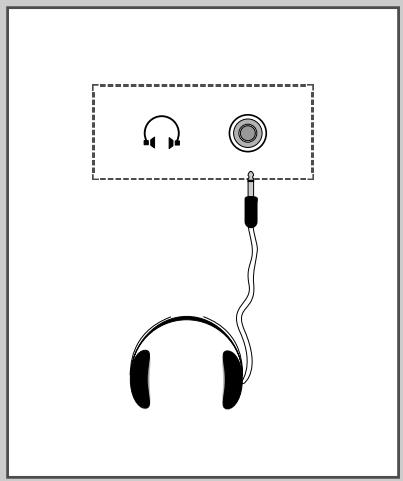 SAMSUNG CS-29Z4HP - Branchez un casque - 1