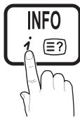 SAMSUNG LE37C579J1S - Utilisation du bouton INFO (guide now &amp; next) - 1
