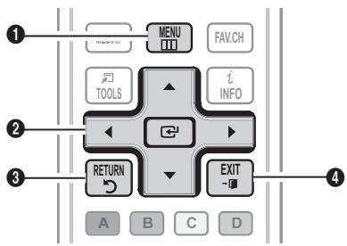 SAMSUNG LN46C610 - Navigation dans les menus - 1