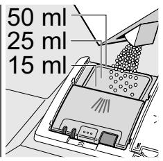 BOSCH SMV46KX05E - Remplir du détergent - 2