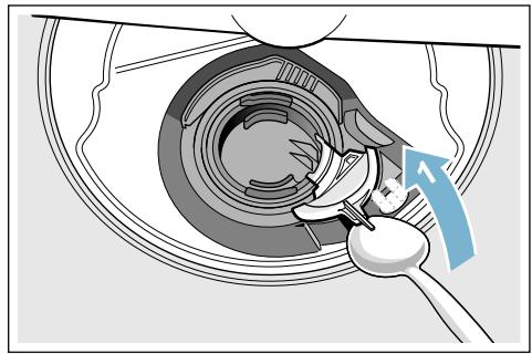 BOSCH SMV46KX05E - Procédure pour nettoyer la pompe de vidange : - 1