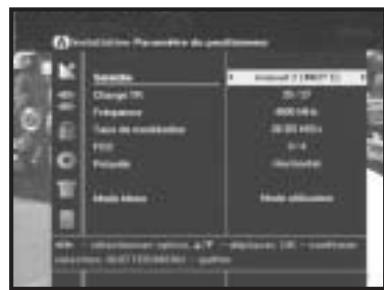 SAMSUNG DSB-9601C - Paramètre du positionneur - 1