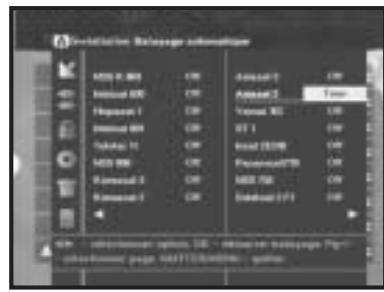 SAMSUNG DSB-9601C - Pour télécharger automatiquement les chaînes : - 1