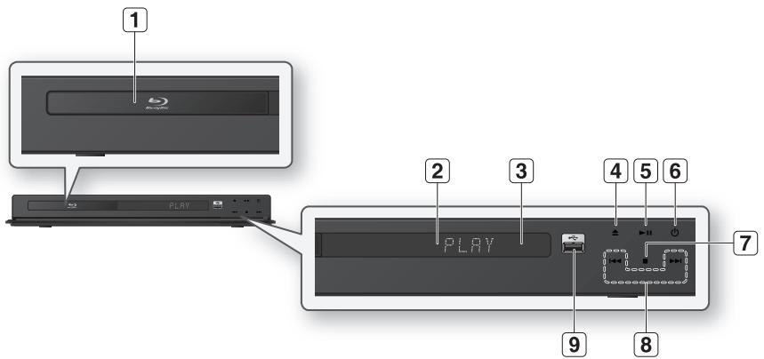 SAMSUNG BD-P1620 - Signes pour manipuler les disques - 1