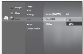 SAMSUNG BD-P1620 - Format HDMI - 1