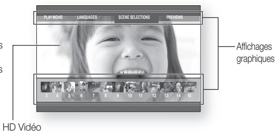 SAMSUNG BD-P1620 - Affichages graphiques - 1