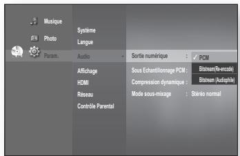 SAMSUNG BD-P1620 - Sortie numérique - 1