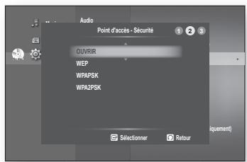 SAMSUNG BD-P1620 - Configuration du réseau - 4