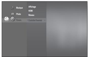 SAMSUNG BD-P1620 - Configuration du contrôle parental - 4