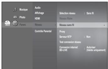 SAMSUNG BD-P1620 - Réseau sans fil - 1