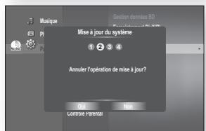 SAMSUNG BD-P1620 - Mise à niveau du système - 3