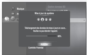 SAMSUNG BD-P1620 - Mise à niveau du système - 2