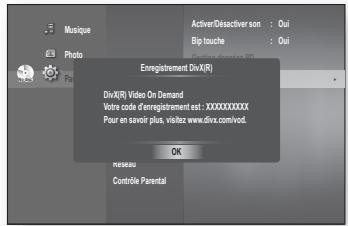 SAMSUNG BD-P1620 - Enregistrement divx(R) - 1