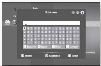 SAMSUNG BD-P1620 - Configuration du réseau - 5