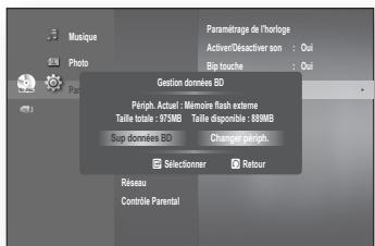 SAMSUNG BD-P1620 - Gestion des périphériques système - 2