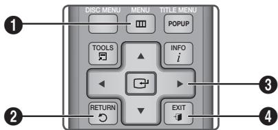 SAMSUNG BD-D7000B - Pour accéder au menu Paramètres - 1