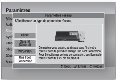 SAMSUNG BD-D7000B - One Foot Connection - 1