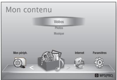 SAMSUNG BD-D7000B - Lecture de contenu à partir d'un périphérique de stockage USB - 1