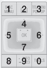 SAMSUNG UBD-K8500/ZF - Utilisation des boutons de télécommande pour entrer les codes du téléviseur - 1