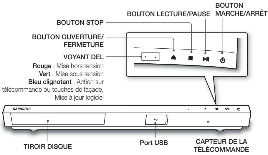 SAMSUNG UBD-K8500/ZF - Panneau avant - 1