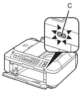 CANON PIXMA MX410 - Appuyez sur le bouton FAX (a) - 6