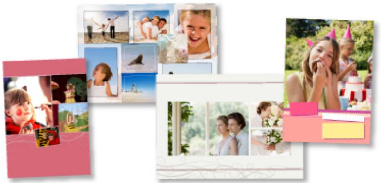 CANON PIXMA IP8750 - Placement automatique de photos - 1